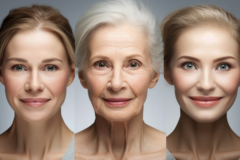 Facial skin age